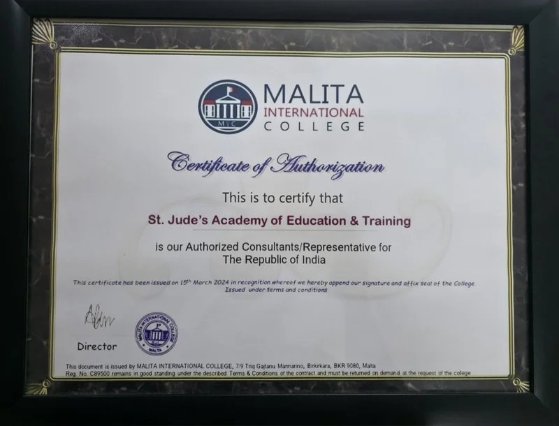 School of Civilities & Protocol Certificate 4
